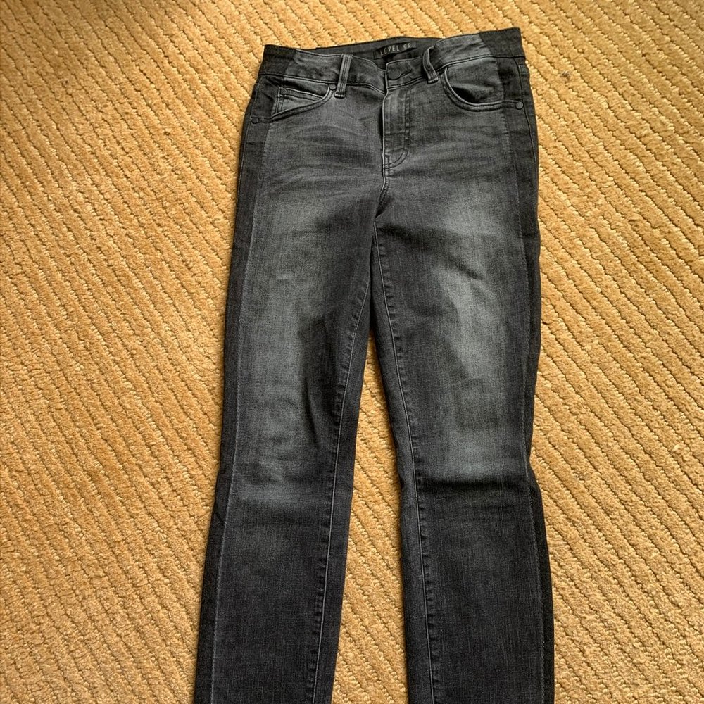 Tux Stripe Grey Jeans - image 1